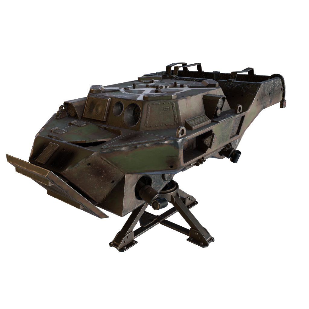 Дрон на пружине