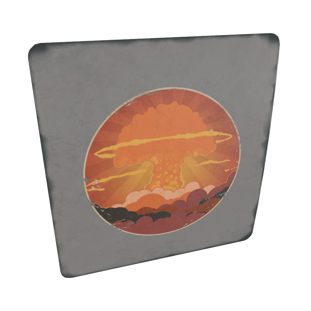 2 наклейки «Сила атома»