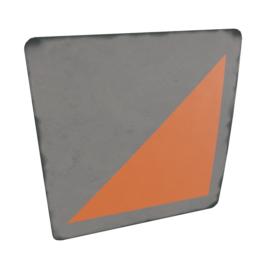 2 “Orange corner” stickers