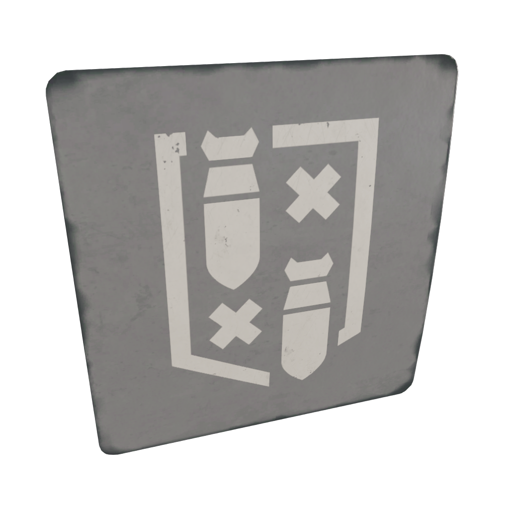 2 autocollants "Canonnier"