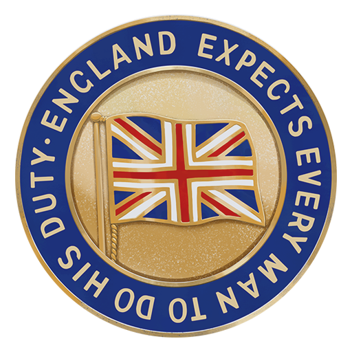 “Nelson quote, 21 Oct. 1805” decal
